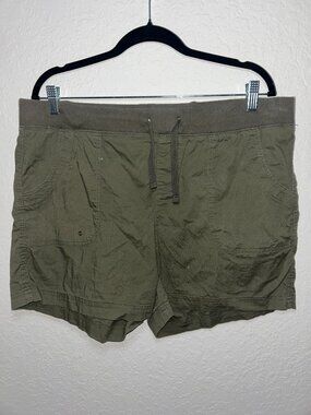 Olive Green Cargo Short